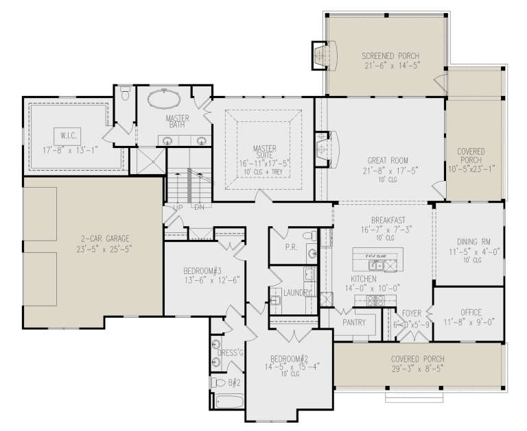 House Plan House Plan #28784 Drawing 1