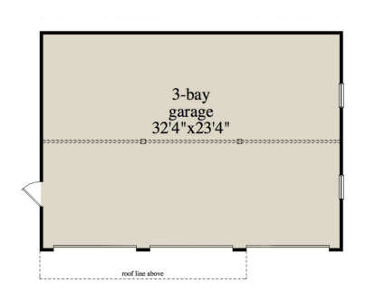 Garage Floor for House Plan #957-00080