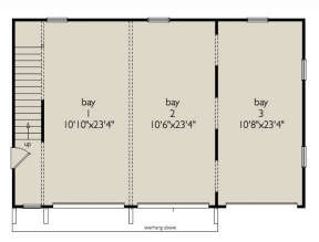 Garage Floor for House Plan #957-00081