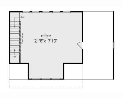 Second Floor for House Plan #957-00081