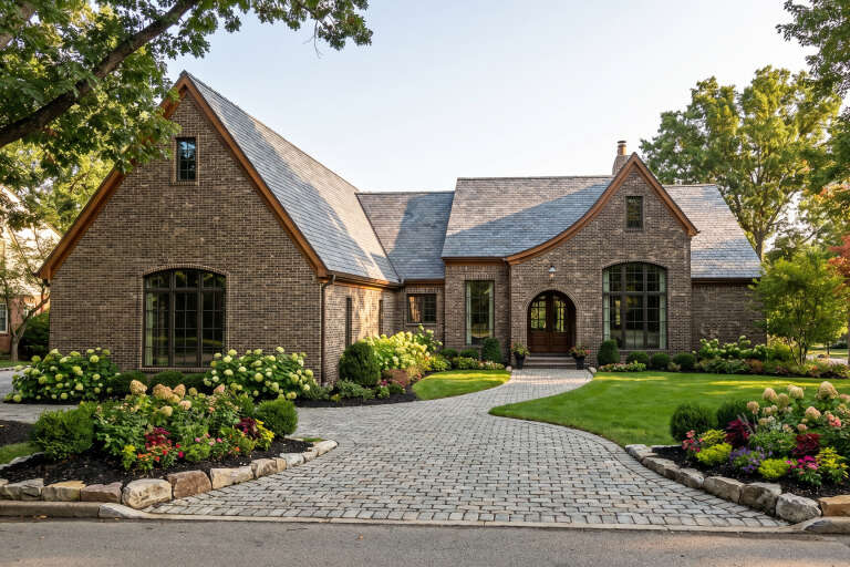 House Plan House Plan #28788 Angled Front Elevation 