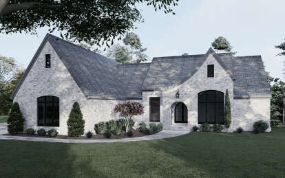 House Plan House Plan #28788 Angled Front Elevation