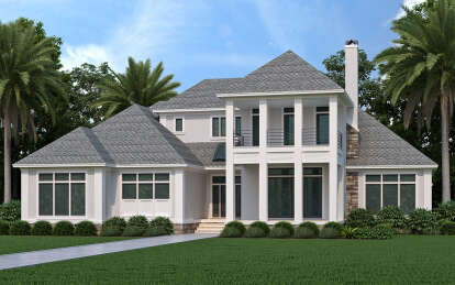 House Plan House Plan #28789 Angled Front Elevation