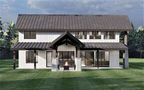 Barn House Plan #6422-00080 Elevation Photo