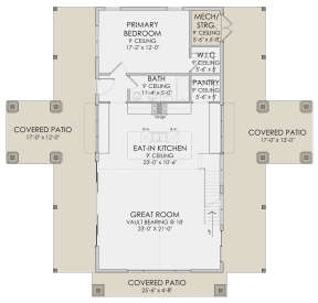 Main Floor  for House Plan #6422-00080