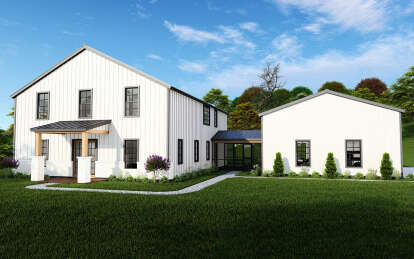 House Plan House Plan #28791 Angled Front Elevation
