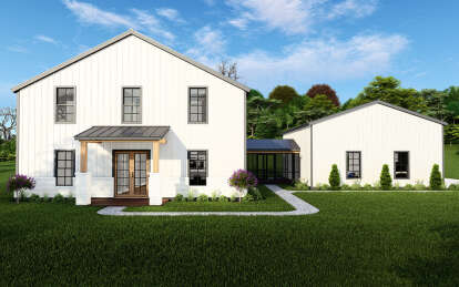 Barn House Plan #3571-00025 Elevation Photo