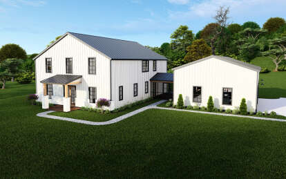 Barn House Plan #3571-00025 Elevation Photo