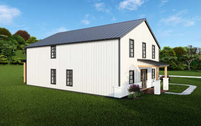 Barn House Plan #3571-00025 Elevation Photo