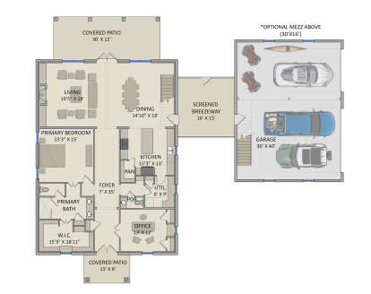 House Plan House Plan #28791 Drawing 1