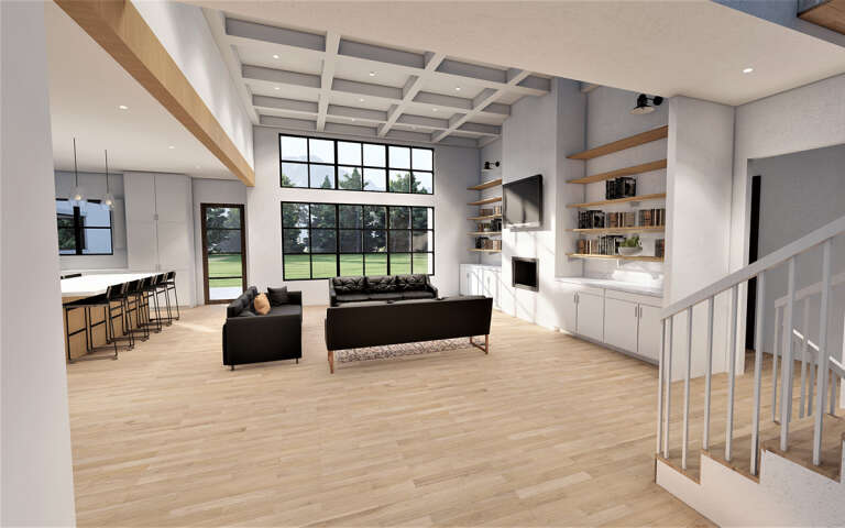 Modern Transitional House Plan #6422-00081 Additional Photo
