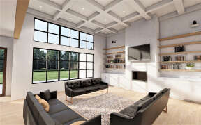Modern Transitional House Plan #6422-00081 Additional Photo
