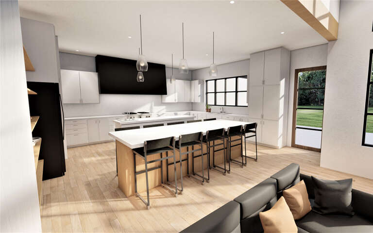 Modern Transitional House Plan #6422-00081 Additional Photo
