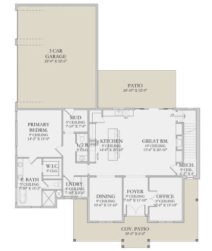 House Plan House Plan #28793 Drawing 1