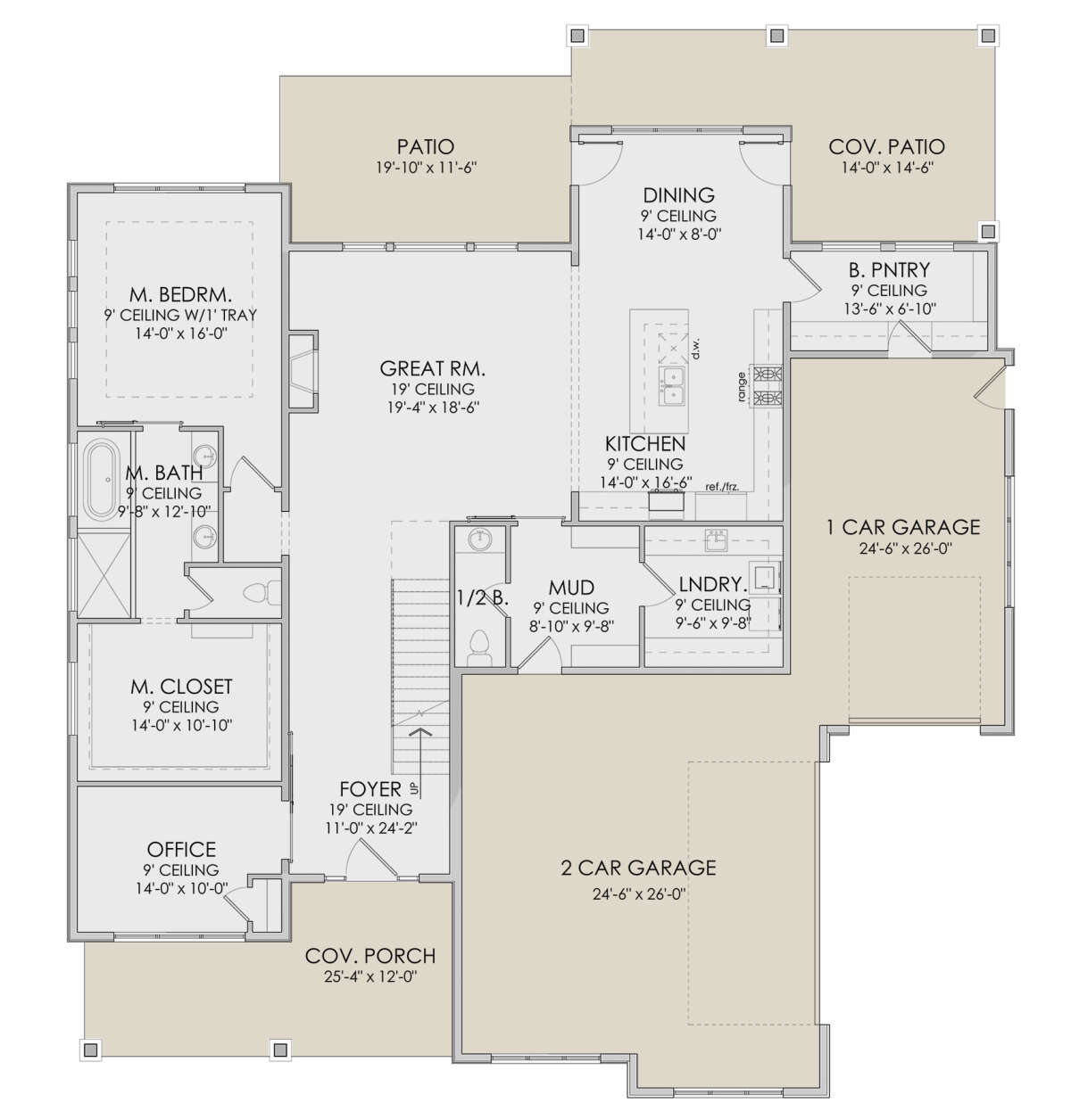 Main Floor  for House Plan #6422-00083