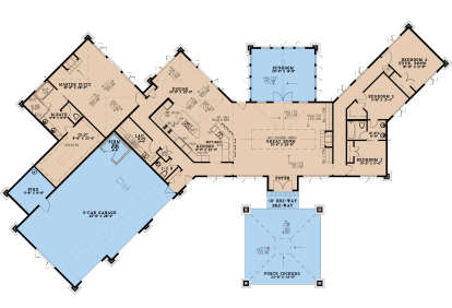 Main Floor  for House Plan #8318-00344
