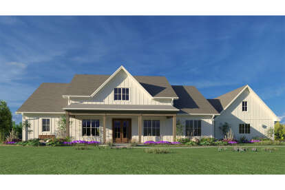 Modern Farmhouse House Plan #3125-00031 Elevation Photo