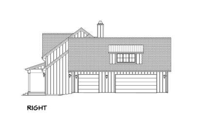 Modern Farmhouse House Plan #3125-00031 Elevation Photo