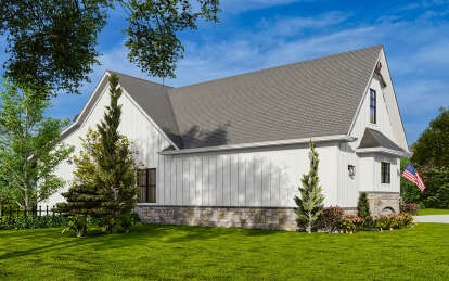 Modern Farmhouse House Plan #699-00363 Elevation Photo