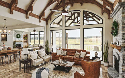 Modern Farmhouse House Plan #699-00363 Additional Photo