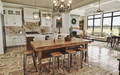 Modern Farmhouse House Plan #699-00363 Additional Photo