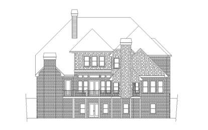 Traditional House Plan #5458-00084 Elevation Photo