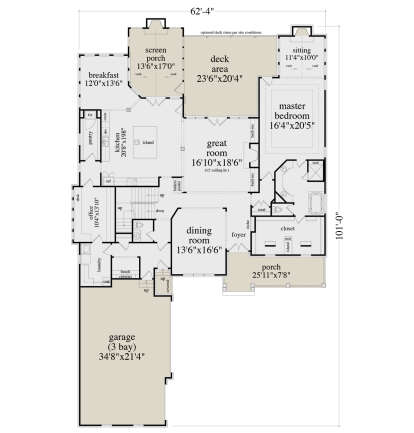 Main Floor  for House Plan #957-00084