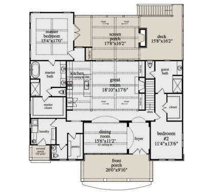 Main Floor  for House Plan #957-00087