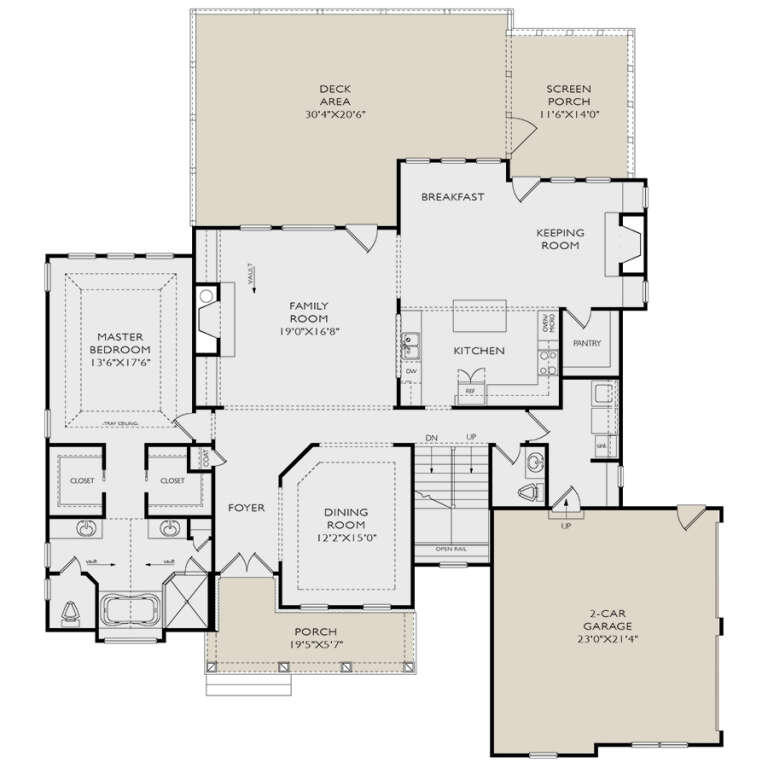 House Plan House Plan #28810 Drawing 1
