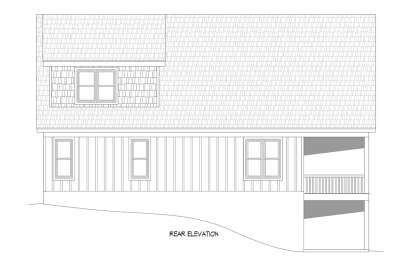 Mountain House Plan #940-00738 Elevation Photo