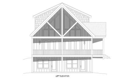 Mountain House Plan #940-00738 Elevation Photo