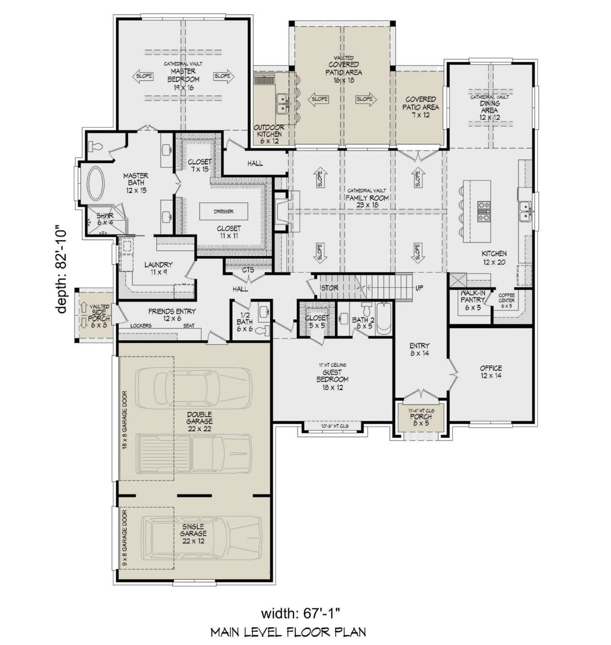 Main Floor  for House Plan #940-00739