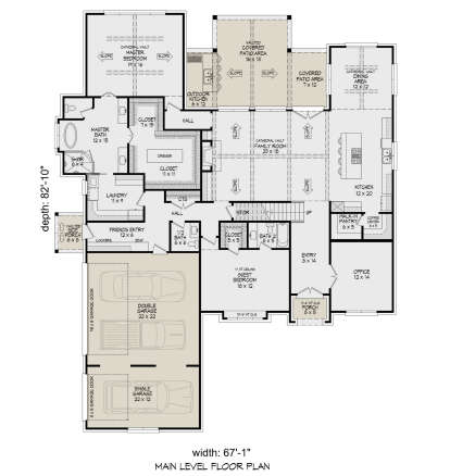 Main Floor  for House Plan #940-00739