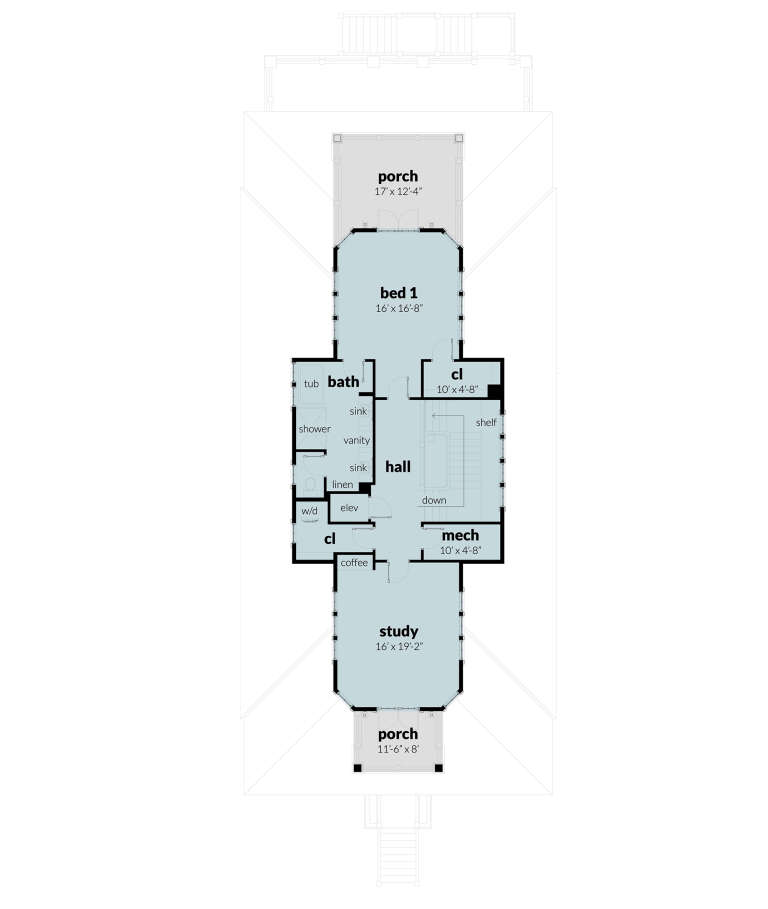 House Plan House Plan #28815 Drawing 3