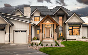 Craftsman House Plan #5631-00214 Elevation Photo