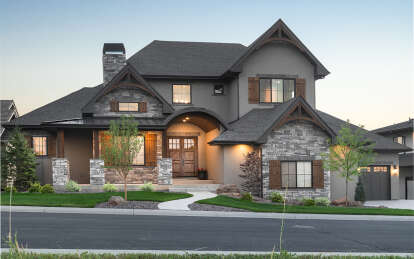 Craftsman House Plan #5631-00217 Elevation Photo