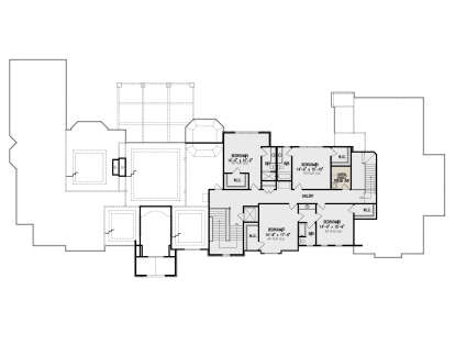 Second Floor for House Plan #699-00364