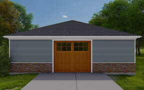 Craftsman House Plan #2802-00198 Elevation Photo
