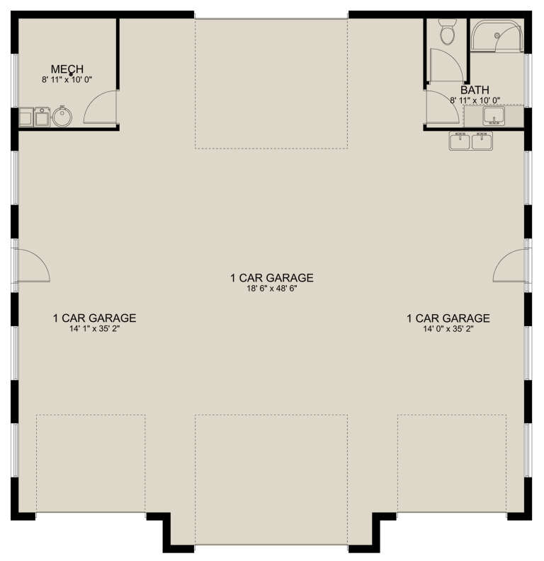 House Plan House Plan #28823 Drawing 1