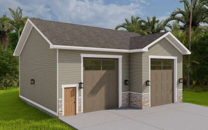 Craftsman House Plan #2802-00199 Elevation Photo