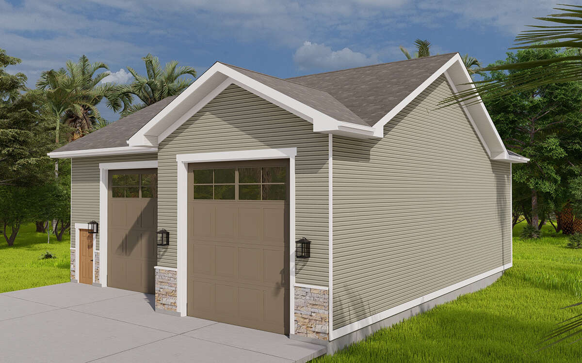 Craftsman House Plan #2802-00199 Elevation Photo