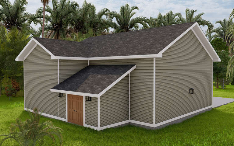 Craftsman House Plan #2802-00199 Elevation Photo