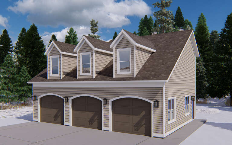 Craftsman House Plan #2802-00200 Elevation Photo