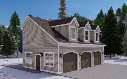 Craftsman House Plan #2802-00200 Elevation Photo