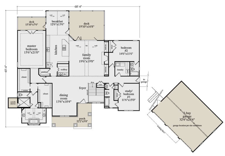 House Plan House Plan #28829 Drawing 1