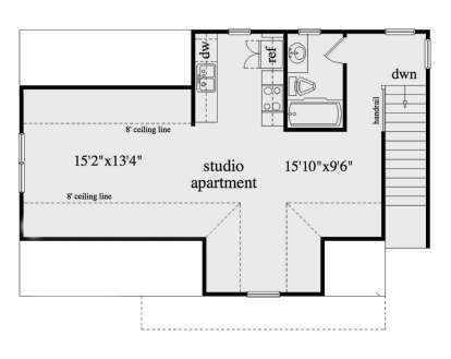 Second Floor for House Plan #957-00091