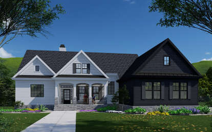 Craftsman House Plan #957-00092 Elevation Photo