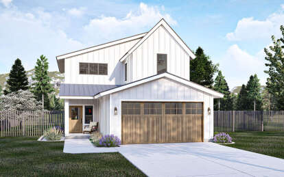 Modern Farmhouse House Plan #963-00753 Elevation Photo