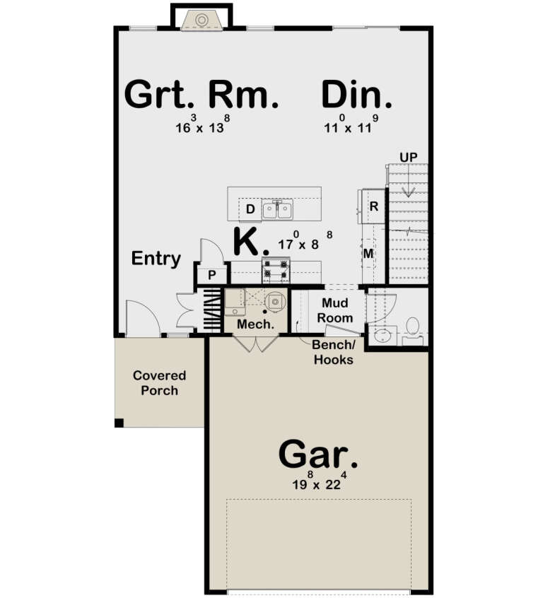 House Plan House Plan #28837 Drawing 1