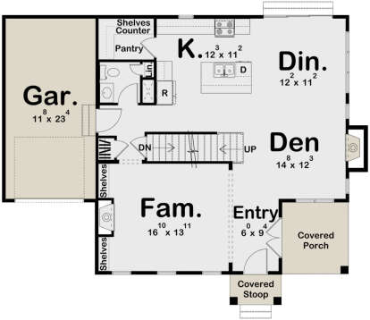 Main Floor  for House Plan #963-00755